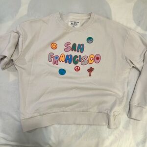 Fun Citywear No 415 Cream San Francisco Sweatshirt XL